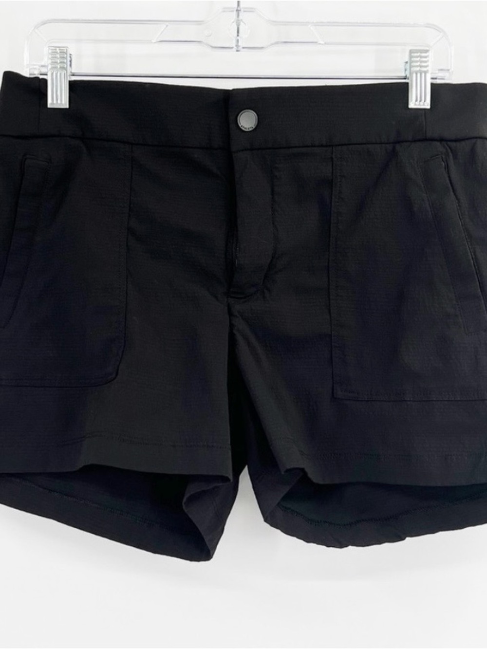 Athleta Trekkie Hiking Shorts High Rise Black